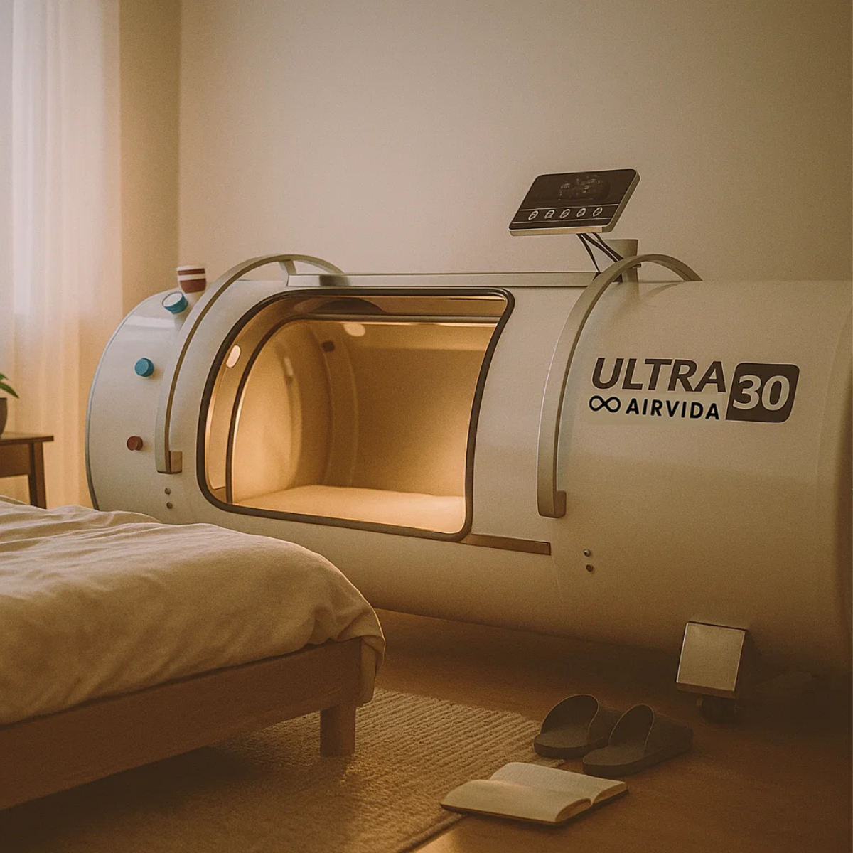 Airvida Ultra 30 — 2.0 ATA Hard Shell Laying Chamber hyperbaric chamber